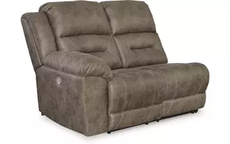 Ashley  laf reclining power loveseat in 