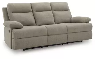 rec sofa w/drop down table  