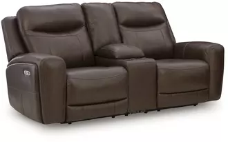 pwr rec loveseat/con/adj hdrst  