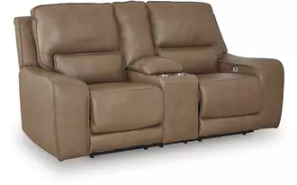 pwr rec loveseat/con/adj hdrst  