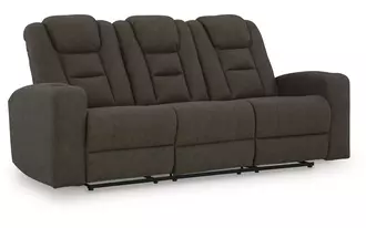 rec sofa w/drop down table  