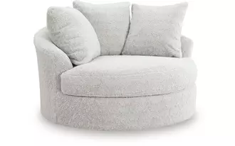oversized swivel accent chair  