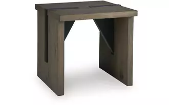 square end table kandinew light brown