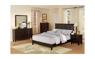 KING HEADBOARD&FOOTBOARD DK WALNUT C918216/17 C918216/17 LIFESTYLE