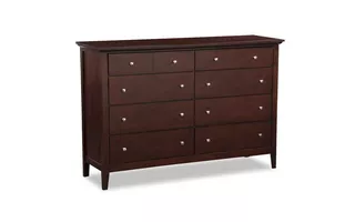 DRESSER 8 DRAWERS MERLOT C2184A-040-8DME C2184A-040-8DME LIFESTYLE