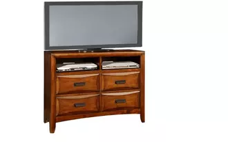 plasma chest 4 drawers cherry  in  by lifestyle