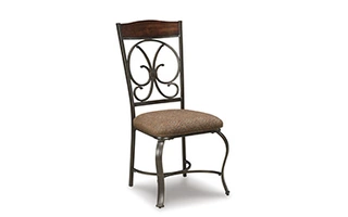 D329-01 Glambrey DINING UPH SIDE CHAIR (4/CN)