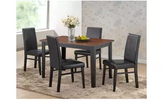 dining table finish=cherry blk  in  by lifestyle