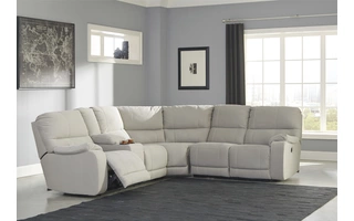 LAF DBL REC PWR CON LOVESEAT Bohannon - Putty Bohannon5740101 ASHLEY