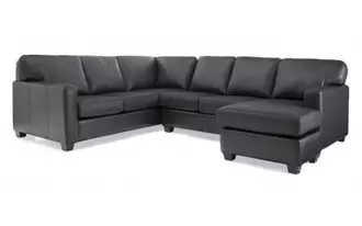 lhf corner sofa greylea bon leather 