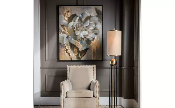 dazzling hand painted canvas hp by uttermost