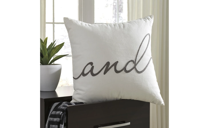 A1000727  PILLOW (4 CS) AND WHITE