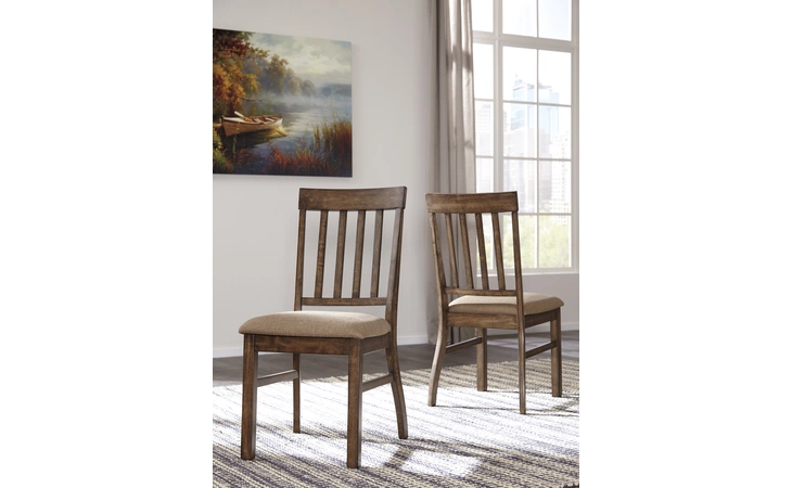 D448-01  DINING UPH SIDE CHAIR (2 CN)