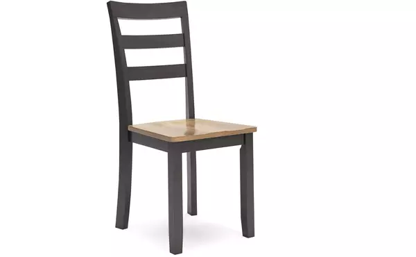 gesthaven natural/brown dining room side chair (2/cn) by ashley