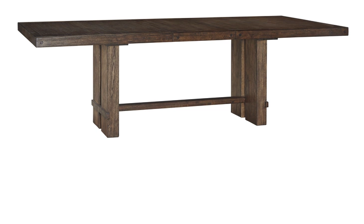 D614-35  RECT DINING ROOM EXT TABLE