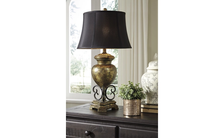 L511954  POLY TABLE LAMP (1 CN)