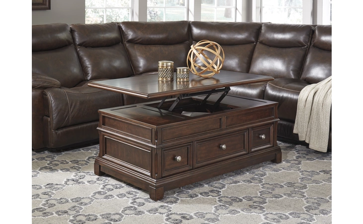 T809-9  LIFT TOP COFFEE TABLE