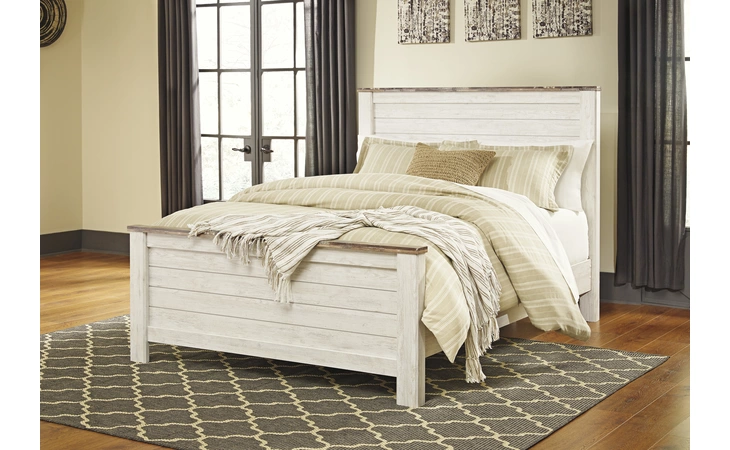 B267-54 Willowton QUEEN PANEL FOOTBOARD