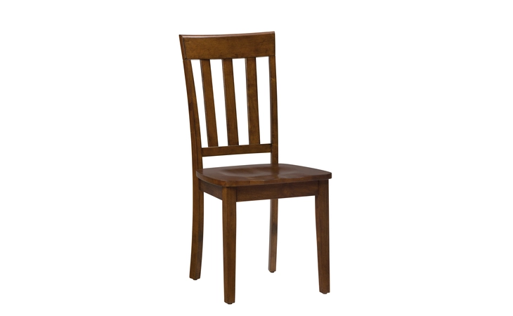 452-319KD SIMPLICITY COLLECTION SLAT BACK SIDE CHAIR (2/CTN) SIMPLICITY COLLECTION