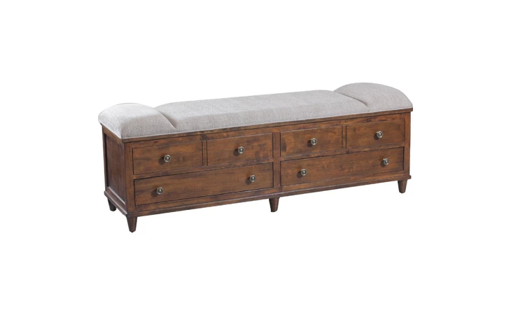 15S7055R  BRODY RUSTIC STORAGE BENCH
