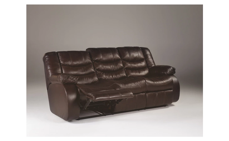 9140187 Leather D RECLINING POWER SOFA
