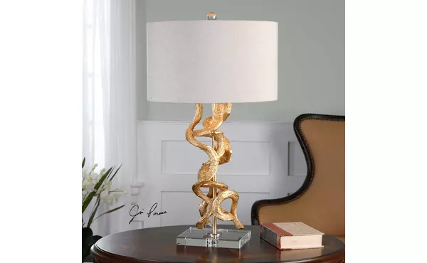 twisted vines table lamp by uttermost