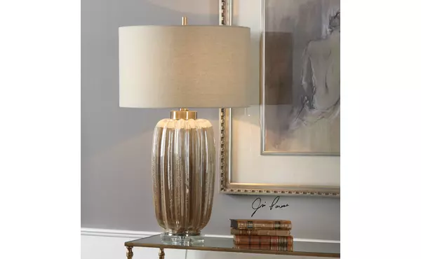 gistova table lamp by uttermost