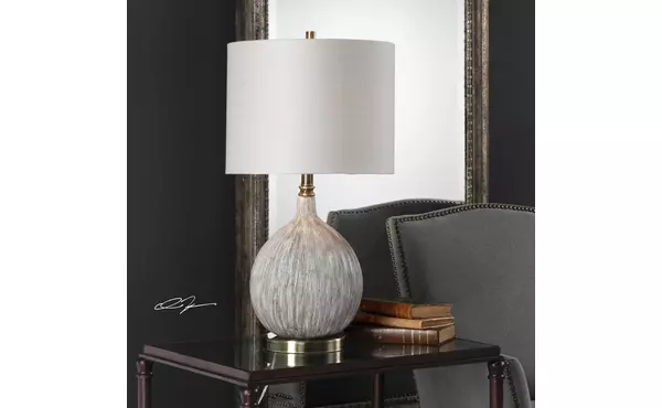 hedera table lamp by uttermost
