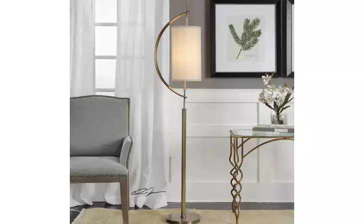 28151-1 BALAOUR FLOOR LAMP UTTERMOST  28151-1