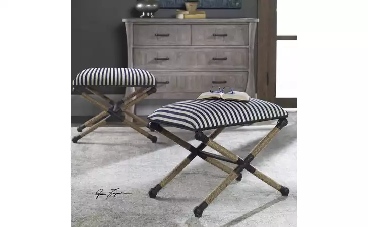 23228 BRADDOCK SMALL BENCH UTTERMOST  23228