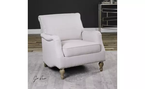 armstead armchair by uttermost