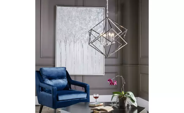o'brien armchair, blue by uttermost