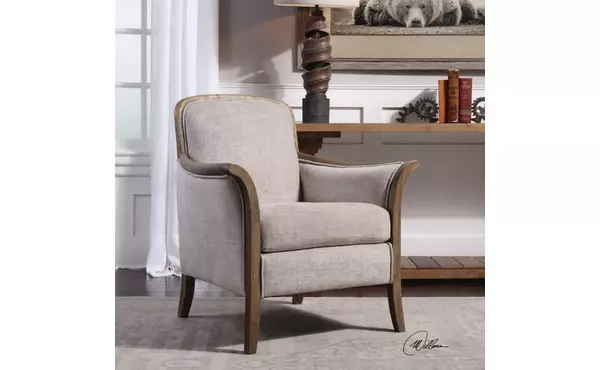 brittoney armchair by uttermost