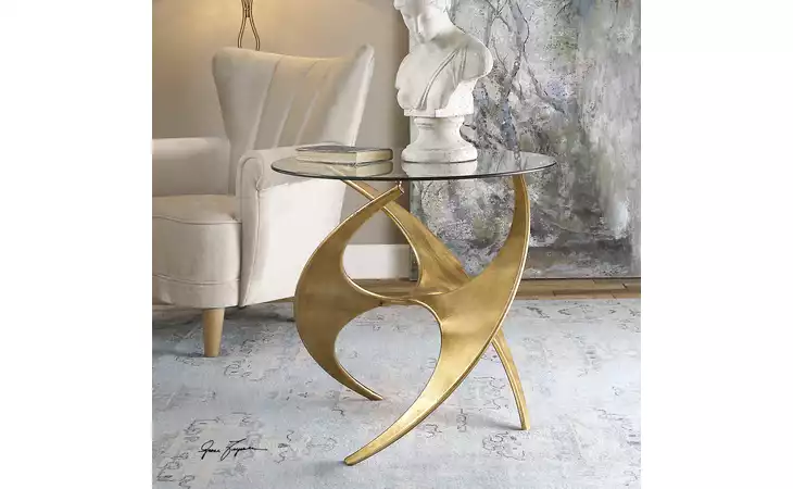 24516 GRACIANO SIDE TABLE, 2 CARTONS UTTERMOST  24516