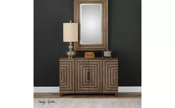layton console cabinet by uttermost