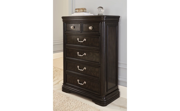 B728-46 QUINSHIRE FIVE DRAWER CHEST QUINSHIRE