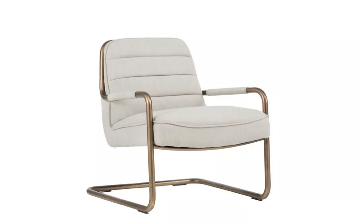 102584 LINCOLN LINCOLN LOUNGE CHAIR - BEIGE LINEN