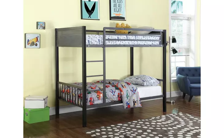 460390  TWIN / TWIN BUNK BED