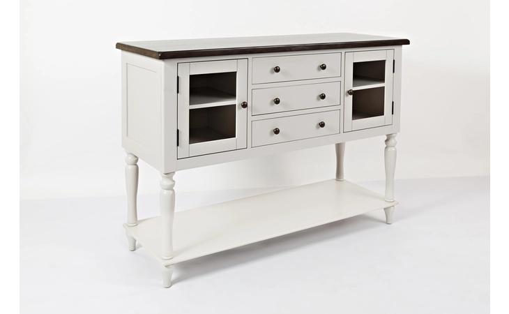1771-54 ORCHARD PARK COLLECTION SERVER W/3 DRAWERS, DISPLAY CABINETS ORCHARD PARK COLLECTION