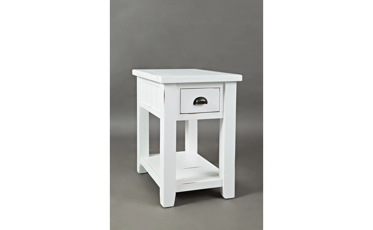 1744-7 ARTISAN'S CRAFT COLLECTION CHAIRSIDE TABLE W/DRAWER, SHELF ARTISAN'S CRAFT COLLECTION