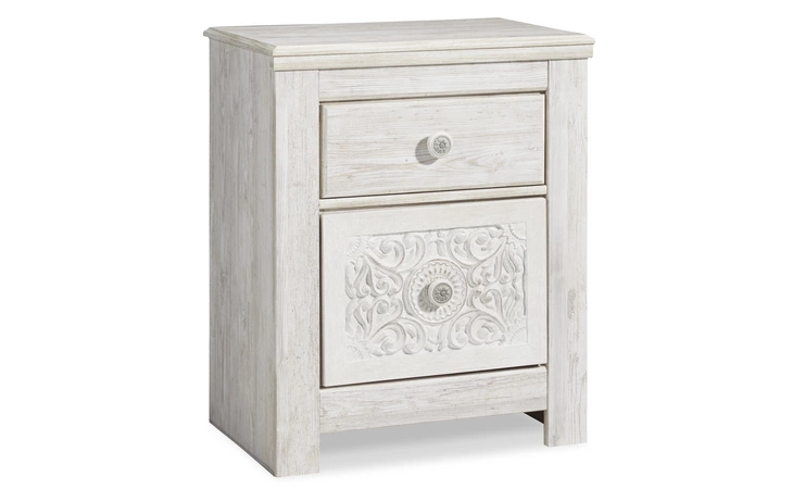 B181-92 Paxberry TWO DRAWER NIGHT STAND