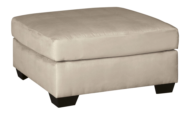 7500008 Darcy - Stone OVERSIZED ACCENT OTTOMAN/DARCY