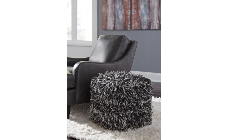 A1000849 GELSEY POUF GELSEY BLACK WHITE
