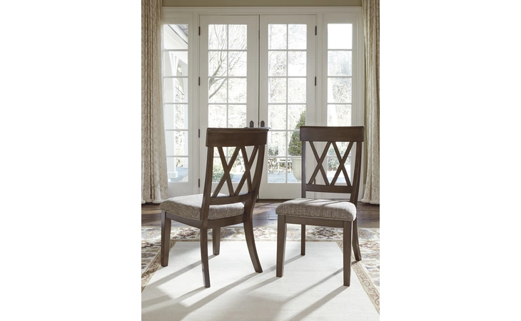 D727-01  DINING ROOM SIDE CHAIR (2 CN)
