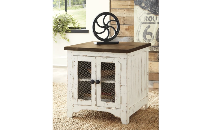 T459-3 Wystfield RECTANGULAR END TABLE