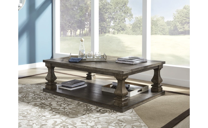 T776-1 Johnelle RECTANGULAR COFFEE TABLE