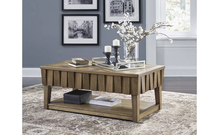 T783-9 ROWENBECK LIFT TOP COFFEE TABLE