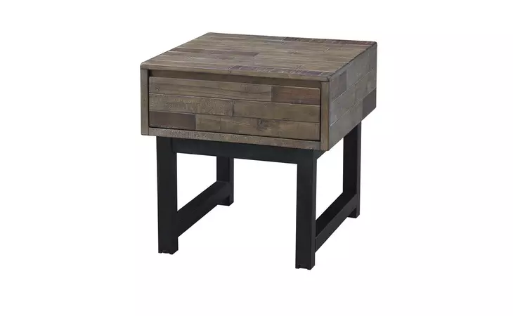 36543  HEARTLAND ONE DRAWER END TABLE