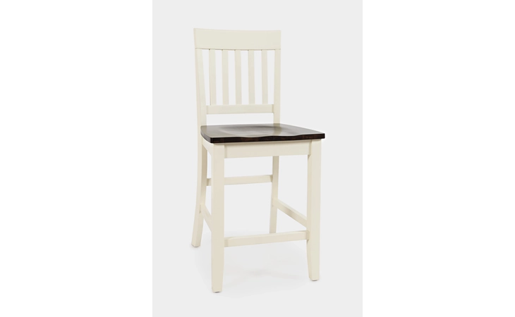 1826-BS393KD NATURE'S EDGE COLLECTION SLAT BACK STOOL - EXTRA STOOLS AVAILABLE  (2/CTN) - PRICED INDIVIDUALLY NATURE'S EDGE COLLECTION