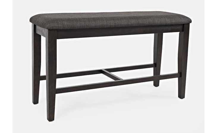 1839-BS42KD AMERICAN RUSTICS COLLECTION COUNTER BENCH W/UPH SEAT AMERICAN RUSTICS COLLECTION